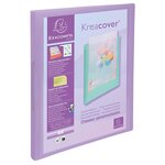 Classeur 2 Anneaux 15mm Polypropylène Kreacover Pastel - A4 - Couleurs Assorties - X 20 - Exacompta