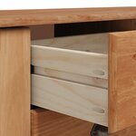 vidaXL Vitrine "ASKIM" 133 5x40x79 cm Bois de pin massif
