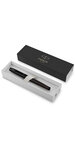 PARKER IM Monochrome Stylo Roller  Noir Mat  Recharge noire pointe fine  Coffret cadeau