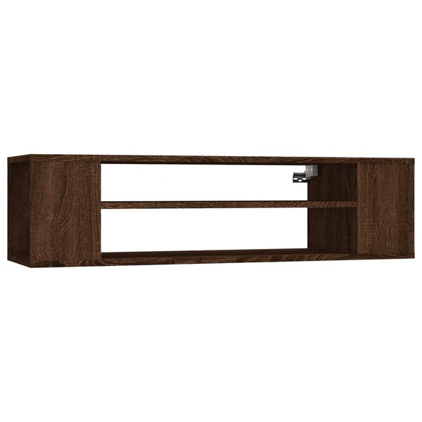 vidaXL Armoire TV suspendue Chêne marron 100x30x26 5cm Bois Ingénierie