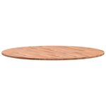 vidaXL Dessus de table Ø90x1 5 cm rond bois massif de hêtre