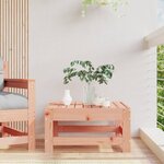 vidaXL Repose-pied de jardin massif de douglas