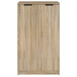 vidaXL Armoire à chaussures Chêne sonoma 59x35x100cm Bois d'ingénierie