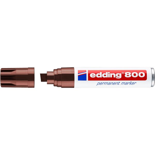 Marqueur Permanent 800 marron 4-12 mm EDDING
