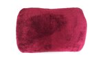 Grand plaid uni 200 x 220 cm - Rouge