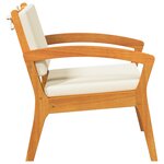 Chaises de jardin vidaXL 2 Pièces 59 5x70 5x72 5 cm En bois d'acacia massif