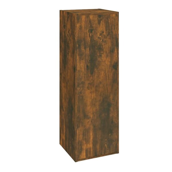 vidaXL Meubles TV Chêne fumé 30 5x30x90 cm Bois d'ingénierie