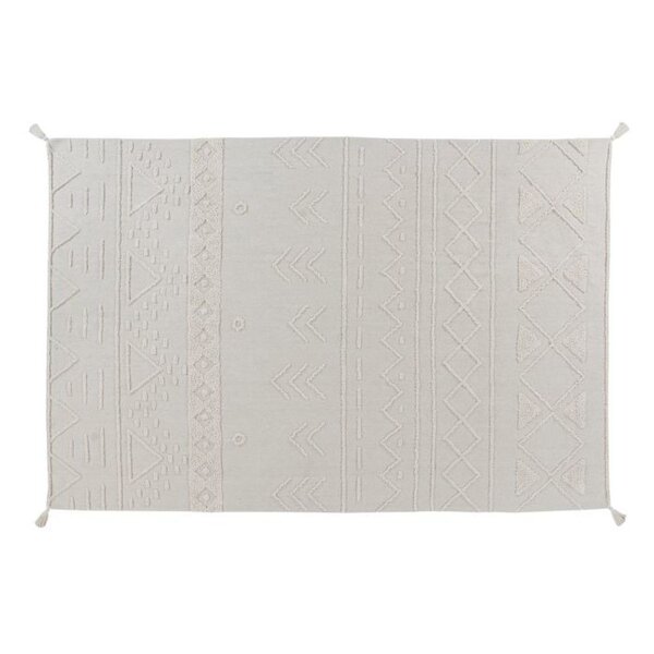 Tapis coton lavable Tribu Natural - 170 x 240 cm