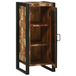 vidaXL Cabinet Mural de Salle de Bain 40x35x90 cm Bois Massif Récupéré