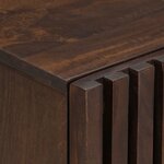 vidaXL Armoire de salle de bain marron 38x34x58cm bois massif manguier