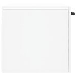 vidaXL Armoire murale blanc 80x36 5x35 cm bois d'ingénierie