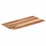 vidaXL Dessus de table bois massif d'acacia 15-16 mm 60x120 cm