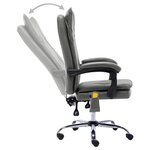 Chaise fauteuil siège de bureau informatique étude de massage anthracite similicuir anthracite 02_0024003