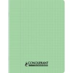 Cahier 17x22 cm 32 pages Seyès interligne 3mm piqûre papier 90g Couverture polypropylène
