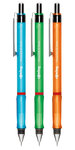 Rotring visuclick  set de 3 portes-mines  bleu  vert et orange + mines 0.7mm