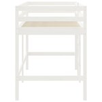vidaXL Lit mezzanine d'enfants sans matelas avec échelle 90x200 cm
