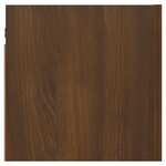 vidaXL Meubles TV muraux 4 Pièces Chêne marron 30 5x30x30 cm