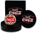 Pièce de monnaie en Argent g 62.2 (2 oz) Millésime Coca Cola COCA COLA LOGO