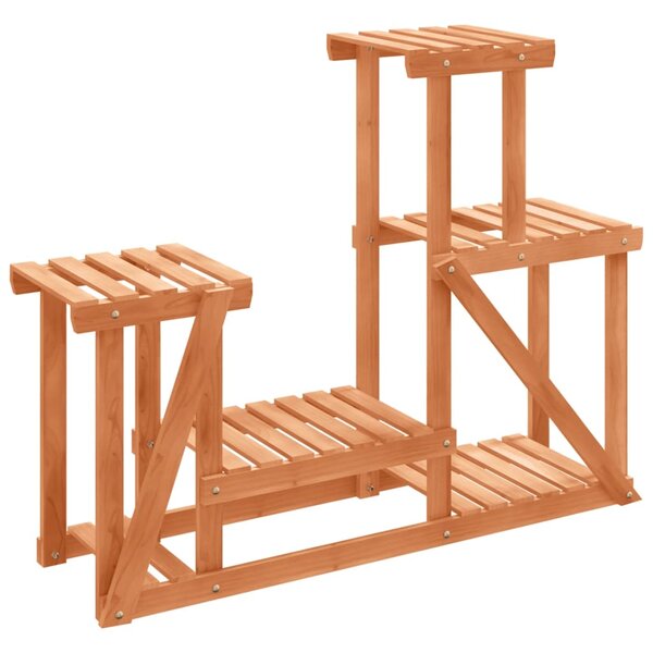 vidaXL Support à fleurs 90x25x73 5 cm bois massif de sapin