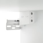 vidaXL Armoires murales 2 Pièces Blanc 100x36 5x35 cm Bois d'ingénierie