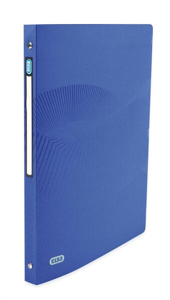 Classeur 4 anneaux ronds Osmose A4 en polypropylène, Dos 20 mm Capacité 100 feuilles - Bleu opaque