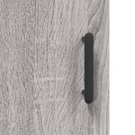 vidaXL Armoire murale sonoma gris 69 5x34x90 cm