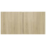 vidaXL Meubles TV suspendus 2 Pièces Chêne sonoma 60x30x30 cm
