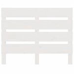 vidaXL Cadre de lit sans matelas blanc 100x200 cm bois de pin massif