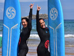 SMARTBOX - Coffret Cadeau Séjour de 3 jours avec cours de surf en Espagne -  Séjour