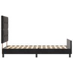 Cadre de lit vidaXL Noir 80x200 cm Velours