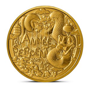 Année du serpent - Monnaie de 1/4€