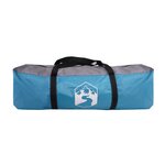 vidaXL Tente familiale avec porche 6 personnes bleu imperméable