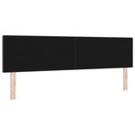 Tête de lit capitonnée brun foncé 180 cm en tissu