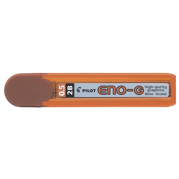 Etui de 12 Mines de Rechange pour Porte-mines 2b 0.5mm x 12 PILOT