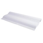 Recharge Papier Pour Tableaux De Conférence - 20 Feuilles Microperforées Premium - Impression Recto Quadrillé / Verso Uni - Livrées En Rouleaux - Blanc - X 5 - Exacompta