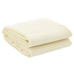 vidaXL Tapis de sol de camping crème 4x3 m