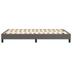 vidaXL Cadre de lit sans matelas gris 120x200 cm similicuir