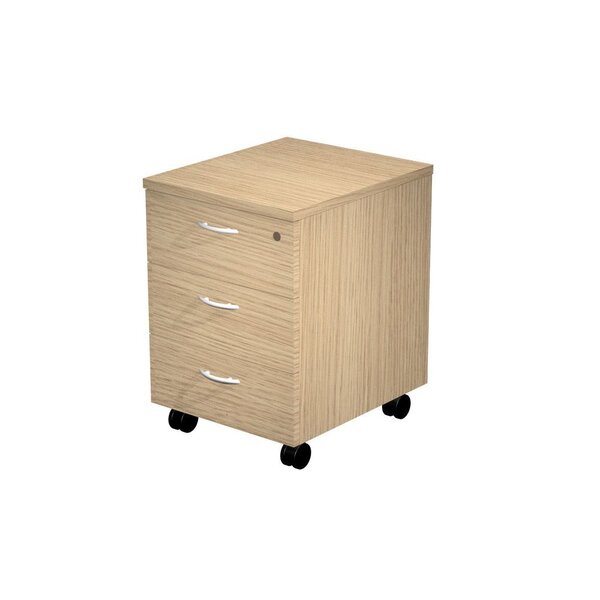 Caisson mobile Pronto 3 tiroirs Chêne