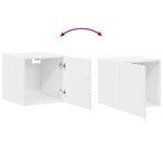 vidaXL Armoire de rangement mince blanc 40x42 5x225 cm