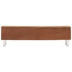 vidaXL Meuble TV Bois de récupération massif 140x30x40 cm