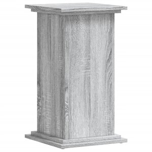 vidaXL Support pour plantes sonoma gris 33x33x60 cm bois d'ingénierie