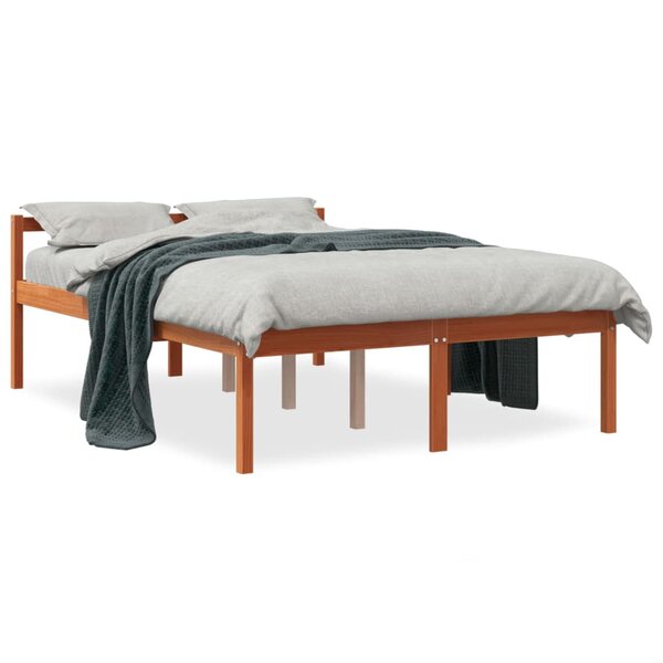 vidaXL Lit pour personne âgée sans matelas 120x200 cm bois pin massif