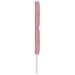 vidaXL Têtière LED Rose 80 cm Velours