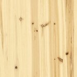 vidaXL Table basse 75x50x33 5 cm bois de sapin massif