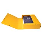Boite De Classement Exabox Dos 80mm Carte Lustrée - A4 - Couleurs Assorties - X 6 - Exacompta