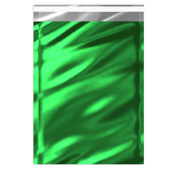 Lot de 20 sachet alu métallisé brillant vert 324 x 229 mm