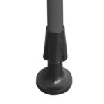 vidaXL Auvent manuel rétractable avec LED 350 cm Anthracite