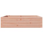 vidaXL Jardinière 90x90x23 cm bois massif douglas