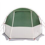 vidaXL Tente de camping tunnel 4 personnes vert imperméable