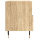 vidaXL Tables de chevet 2 Pièces chêne sonoma 40x35x47 5 cm
